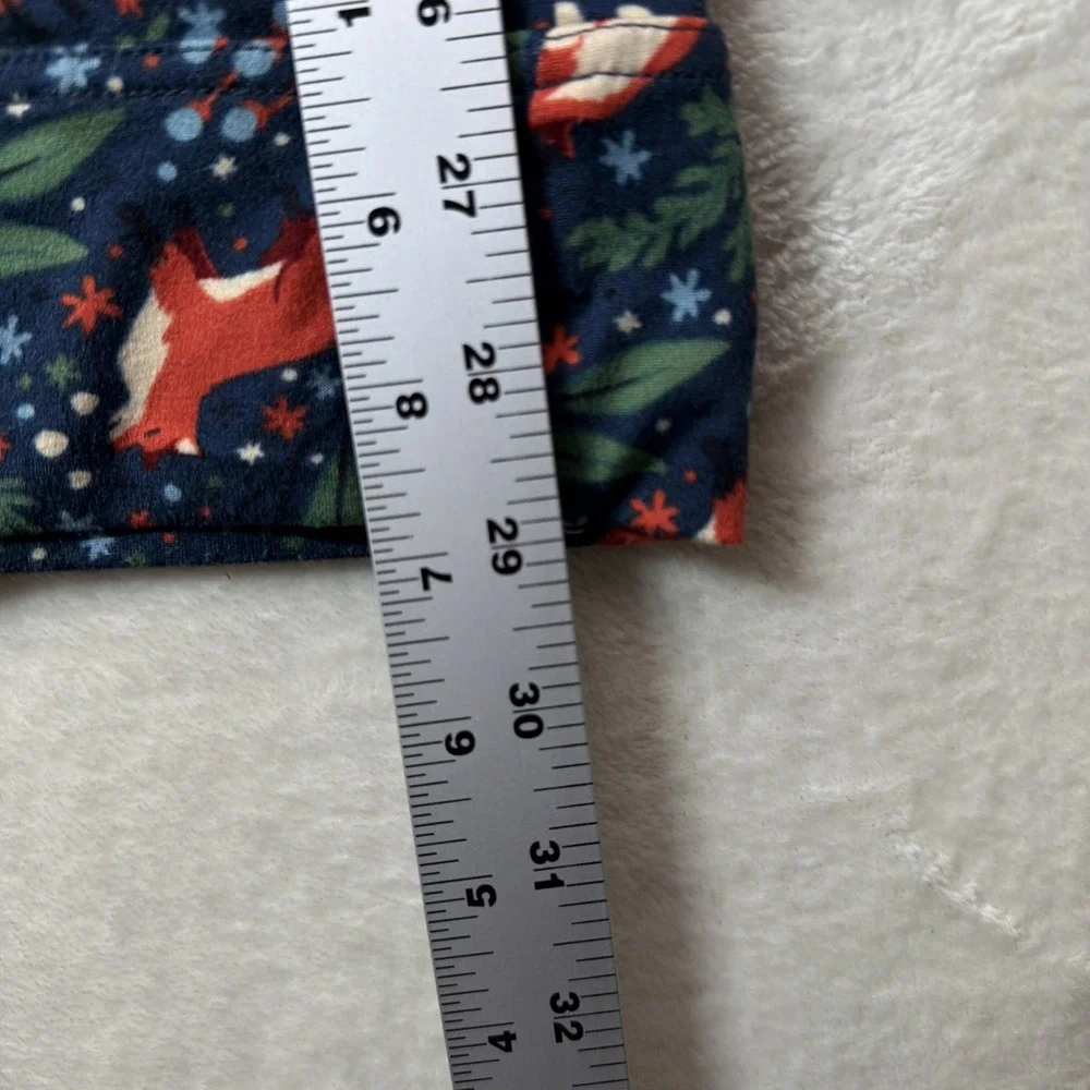 Duluth Trading Co. Women's XL Soft Jam Sleep Set Garden Print Full Pant Long